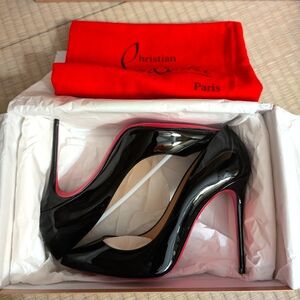 NEW Black Christian Louboutin shoes, size 38